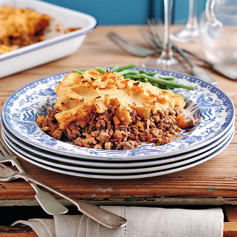 Cottage Pie mit Süßkartoffeln
