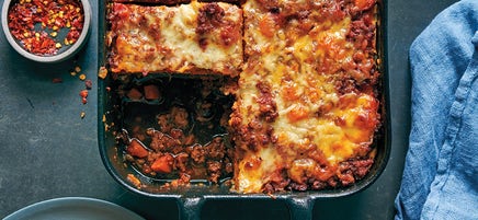 Lasagnes de dinde et patate douce