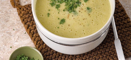 Cremige Kartoffel-Lauch-Suppe