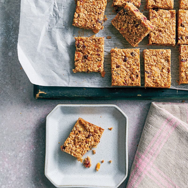 Müesliriegel mit Früchten