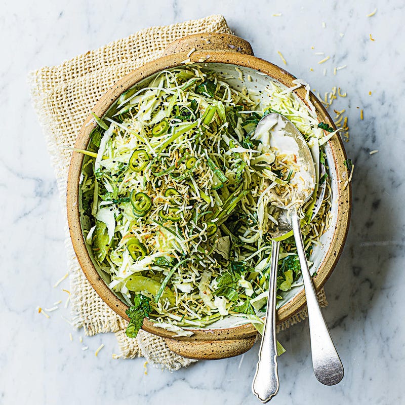 Photo of Cool coconut yogurt slaw by WW
