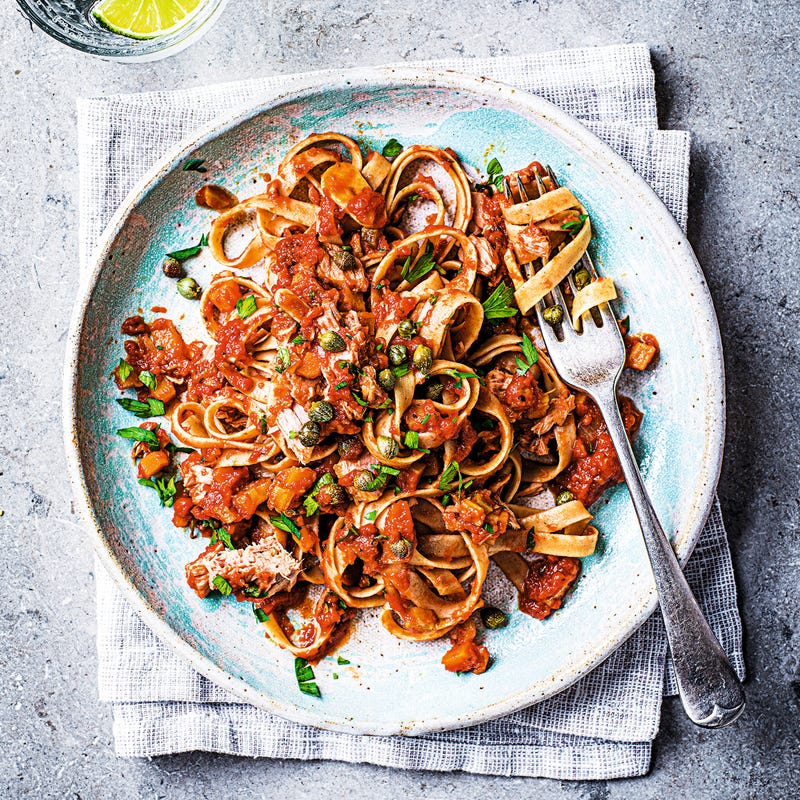 Photo of Tagliatelle tuna puttanesca by WW