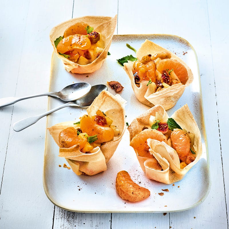 Tartelettes de Noël aux agrumes