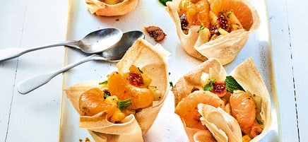 Tartelettes de Noël aux agrumes
