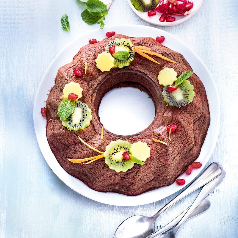 Couronne de butternut au chocolat