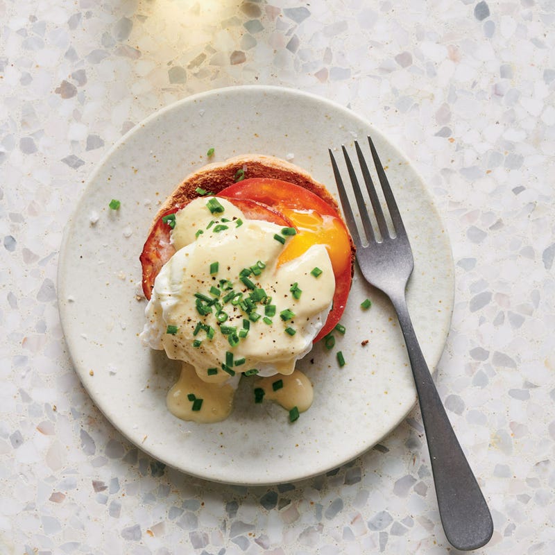 Œufs poché bacon