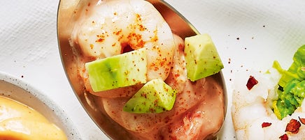 Prawn cocktail spoons