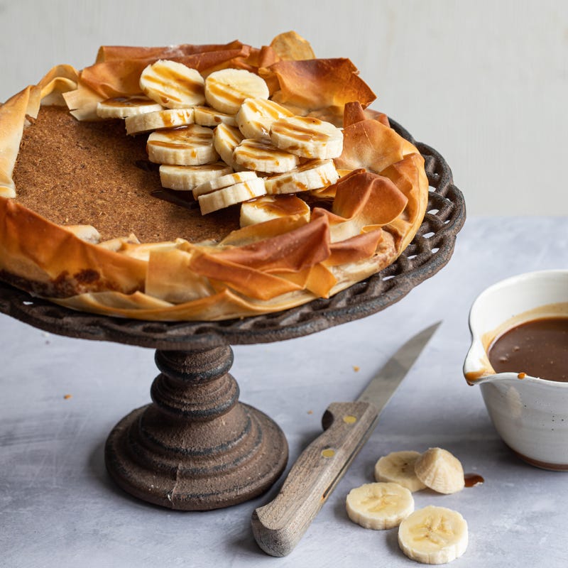 Foto van Banoffee dadeltaart door WW