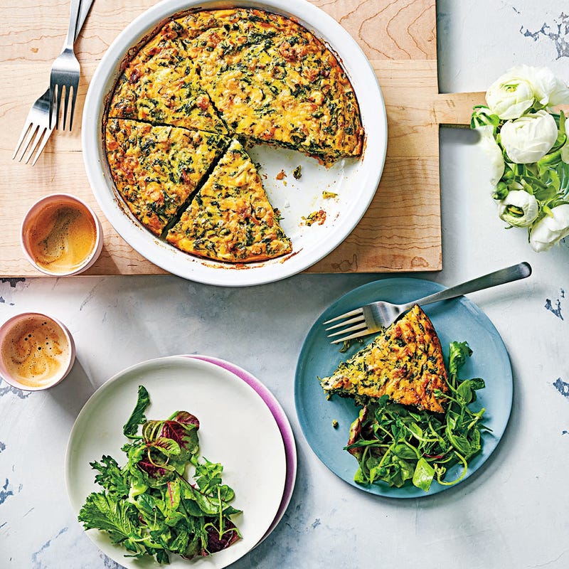 Photo of Five cheese spinach quiche by WW