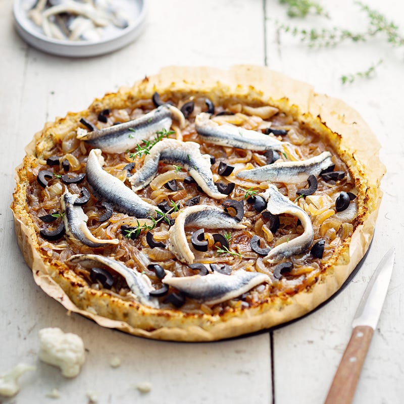 Photo de/du Pissaladière en croûte légère par WW