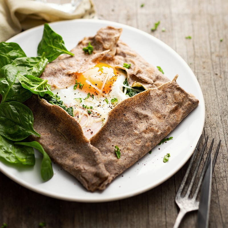 Photo de/du Galette de sarrasin complète par WW