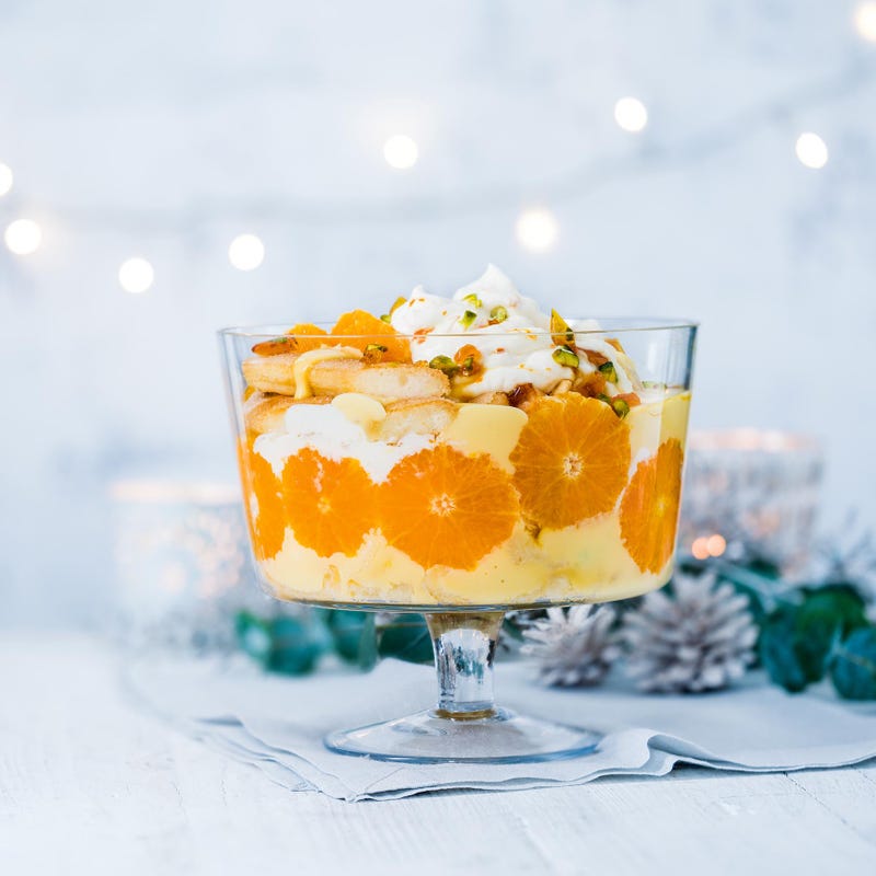 Photo of Clementine & prosecco trifle by WW