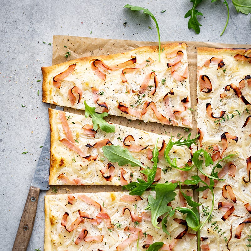 Photo de/du Flammekueche revisitée par WW