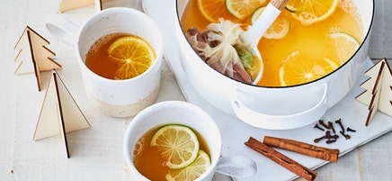Weisser Glühwein