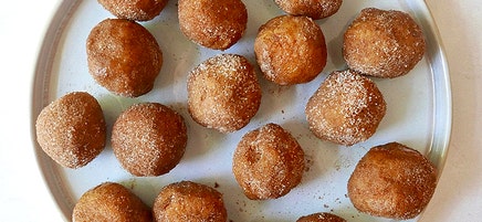 Pumpkin Spice Cookie Dough Bites