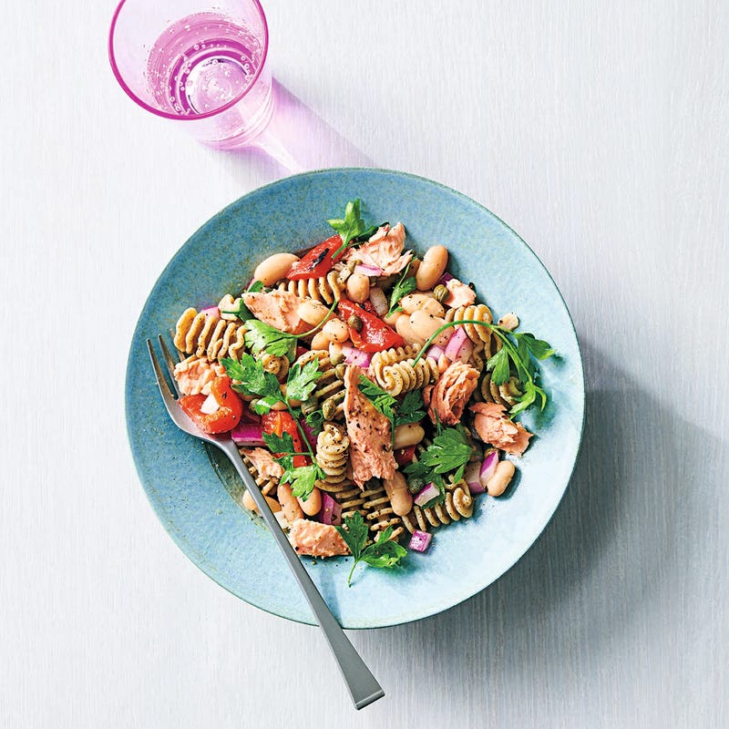 Photo of Salmon, white bean & pasta salad by WW