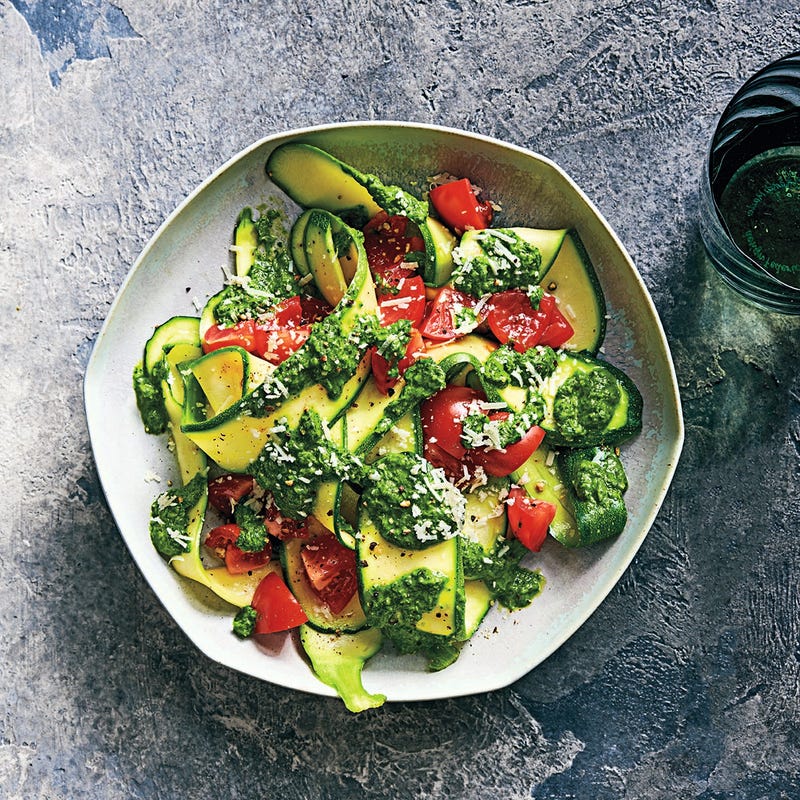 Photo of Pesto & tomato courgette ribbons by WW