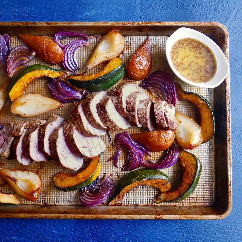 Photo de Souper d'automne au porc sur plaque à cuisson par WW