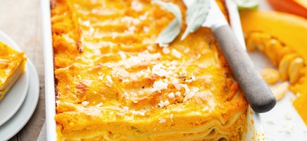 Lasagnes de potimarron à la sauge