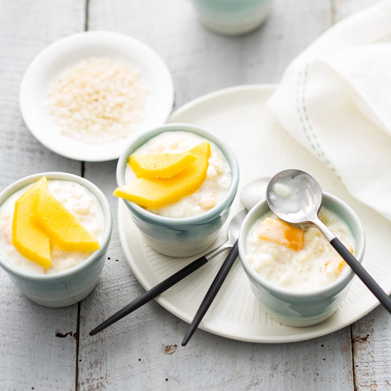 Photo de Riz au lait et mangue fraîche prise par WW