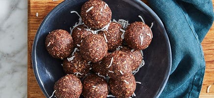 Victoria's chocolate bliss balls