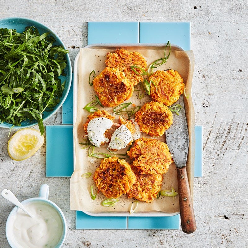 Wendy’s sweet potato & wasabi fritters