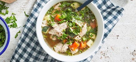 Lisa’s slow-cooker chicken soup