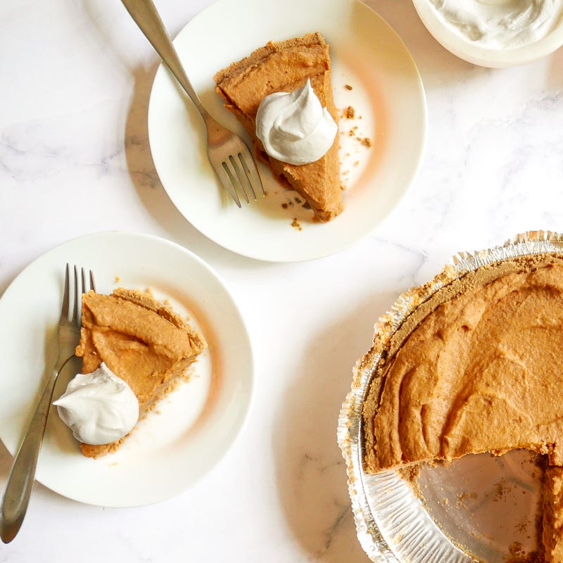 Photo of Four-ingredient pumpkin pie by WW