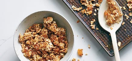 Fruit and nut granola