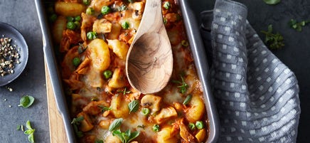 Gnocchi tuna bake