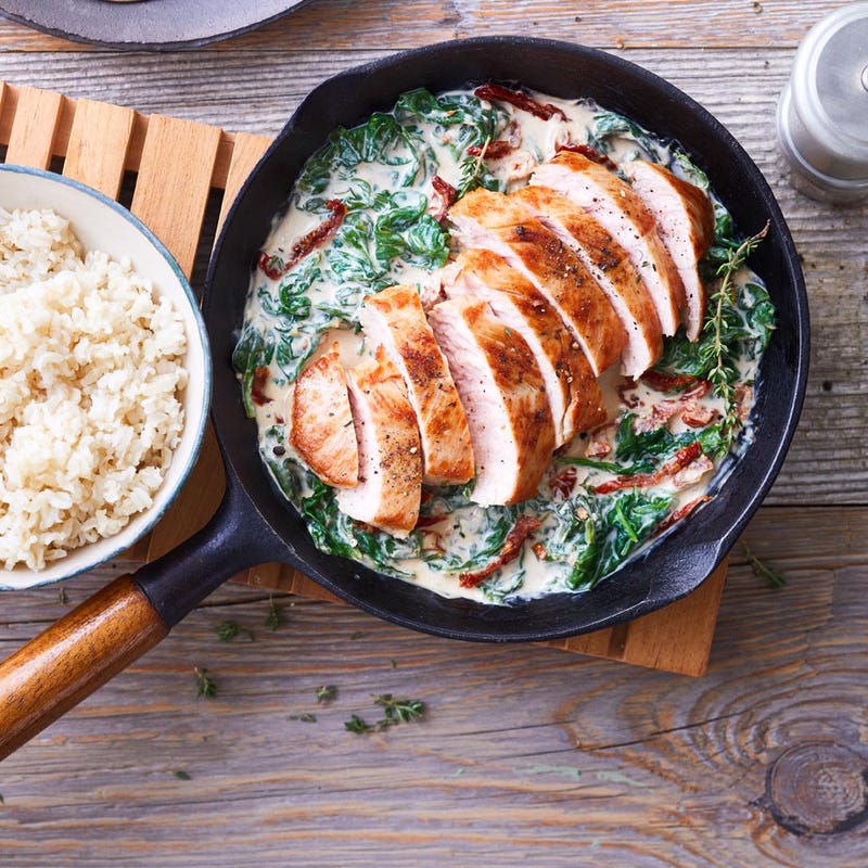 Photo of Turkey in garlic & Parmesan sauce by WW