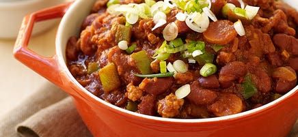 Super Hearty Turkey Chili