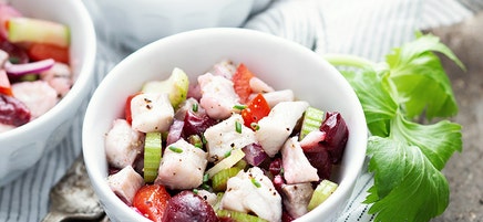 Tartare de maquereaux à la cerise