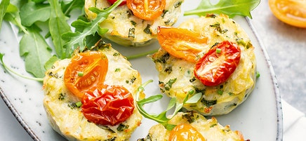 Mini-cakes au crabe