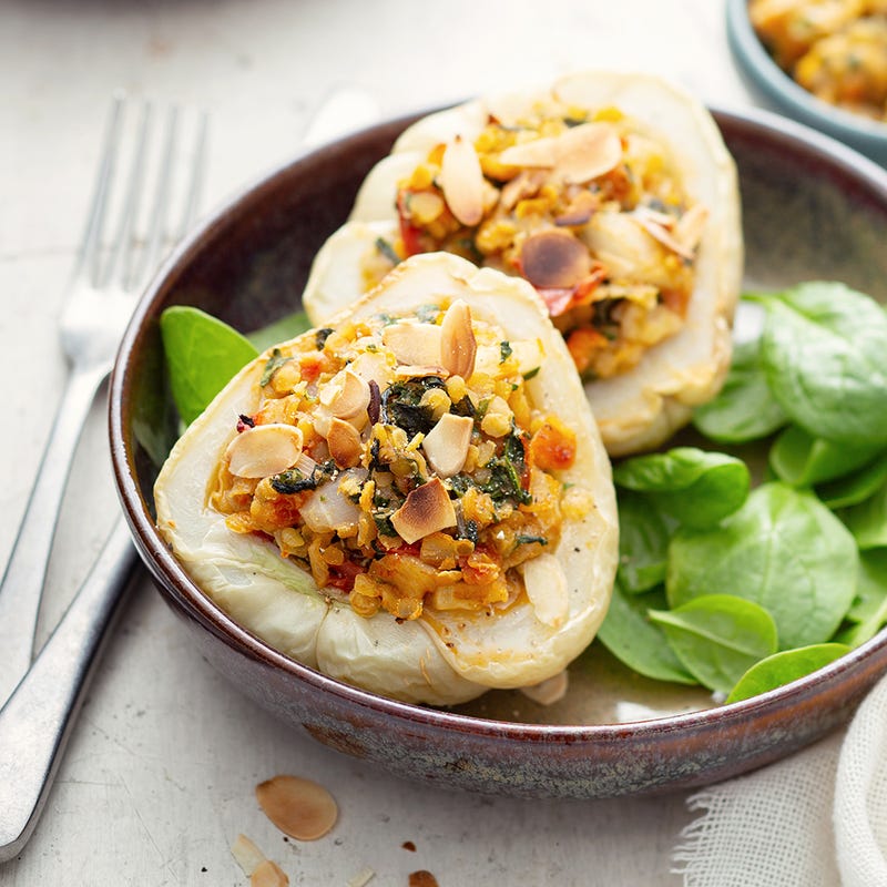 Photo de/du Christophines farcies au haddock par WW