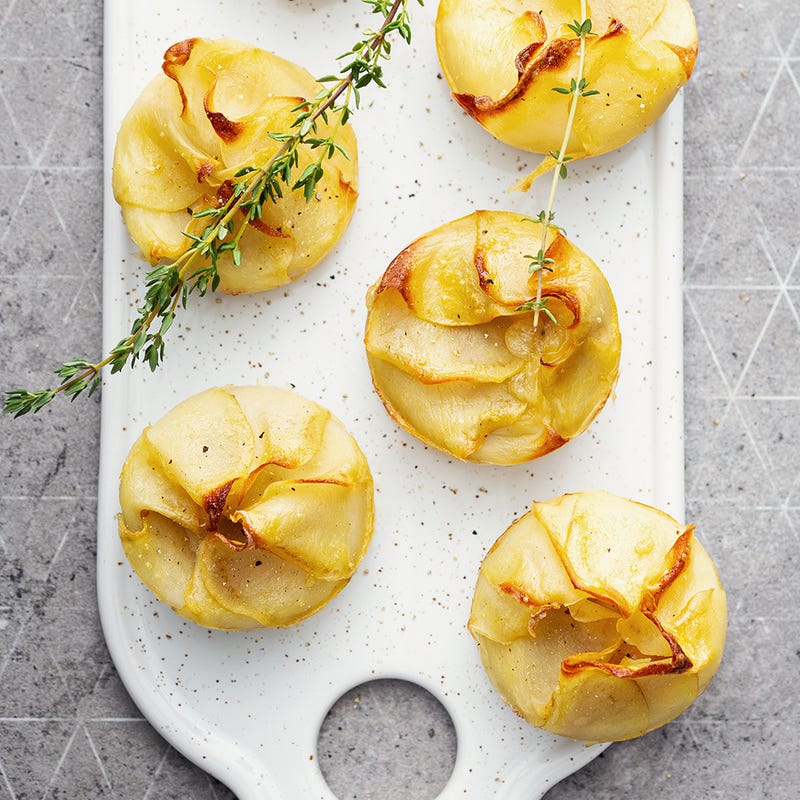 Photo de/du Cupcake pomme de terre et camembert par WW
