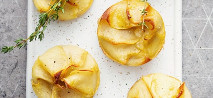 Cupcake pomme de terre et camembert
