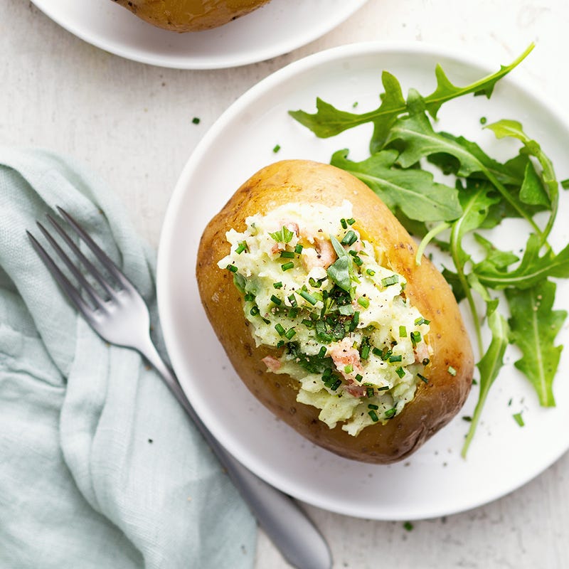 Photo de/du Pommes de terre aux crevettes par WW