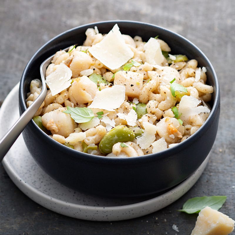 Photo de/du Pastasotto coquillettes aux pétoncles par WW