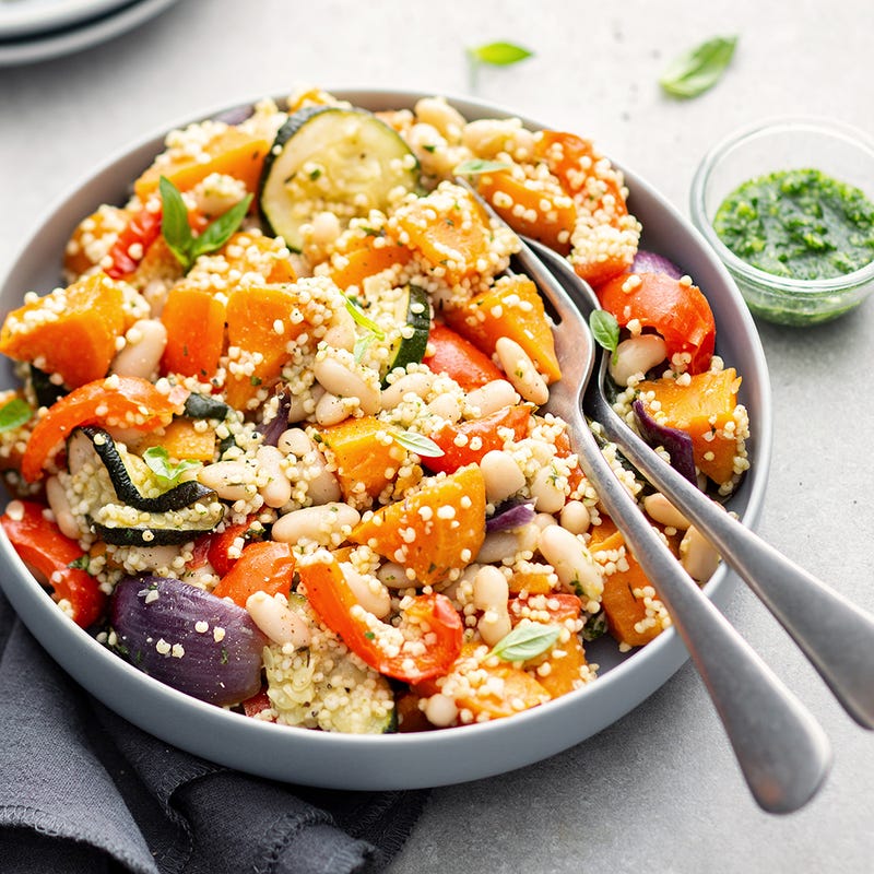 Photo de/du Salade de patate douce au millet par WW