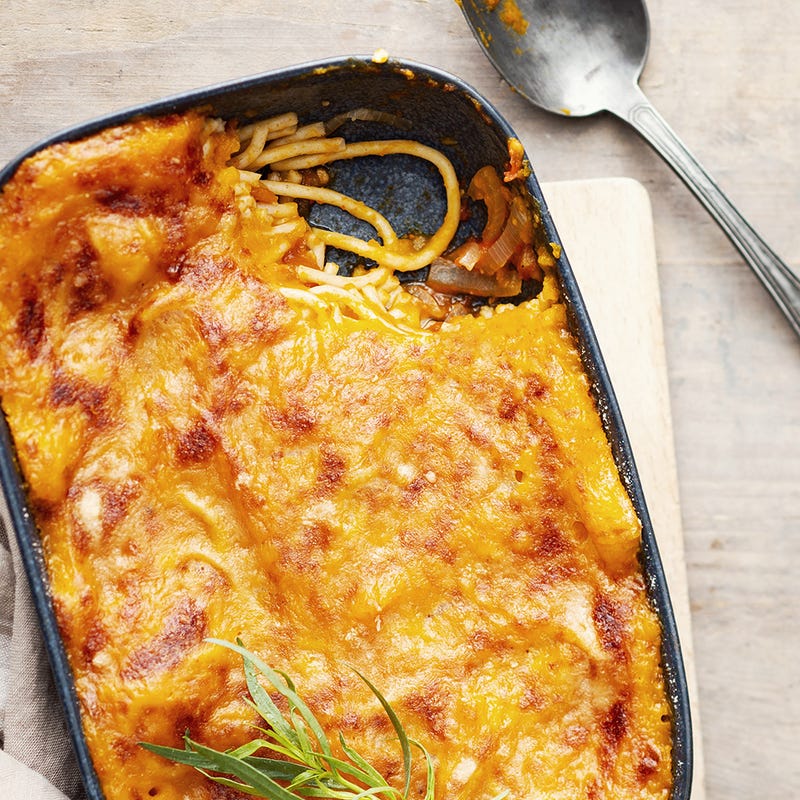 Photo de/du Gratin de pâtes aux courges et à l’estragon par WW