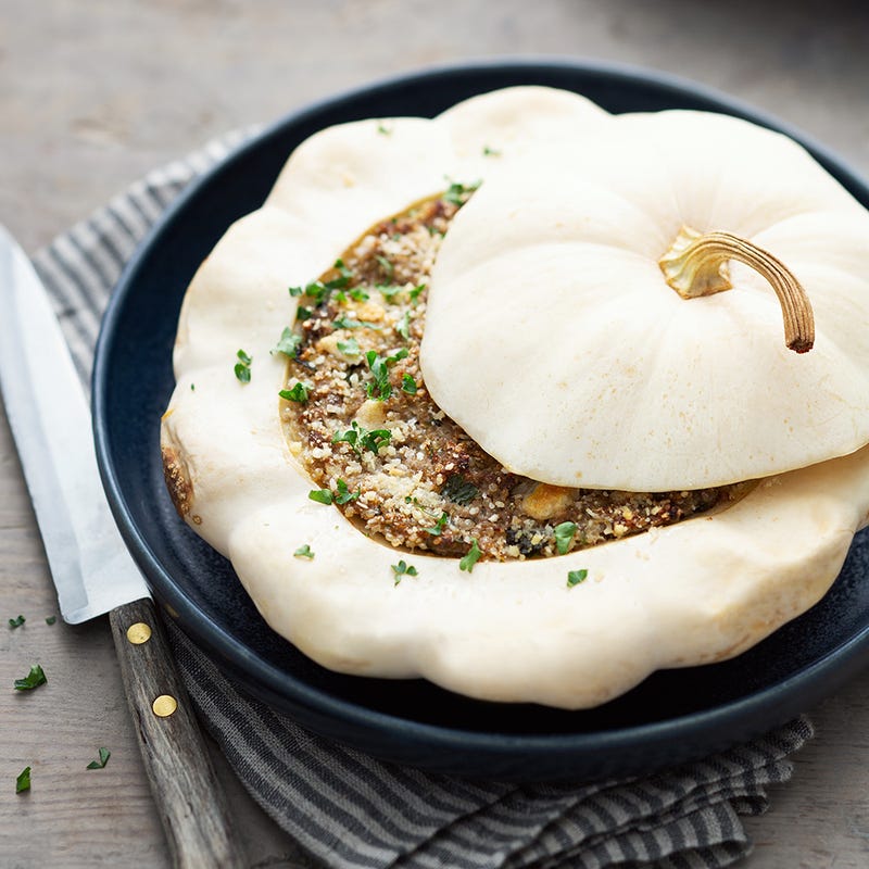 Photo de/du Pâtisson farci au boeuf et quinoa par WW