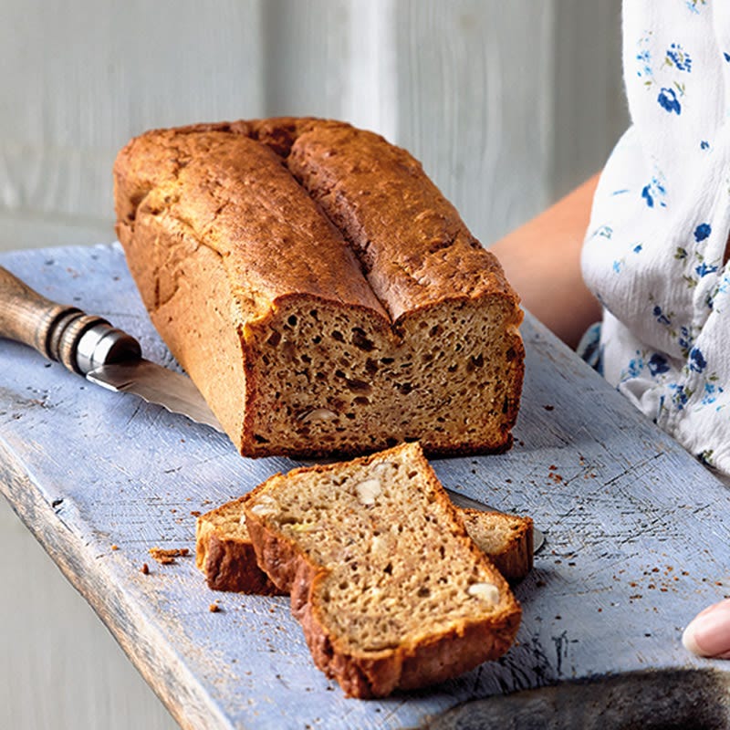 Bananen-Haselnuss-Brot