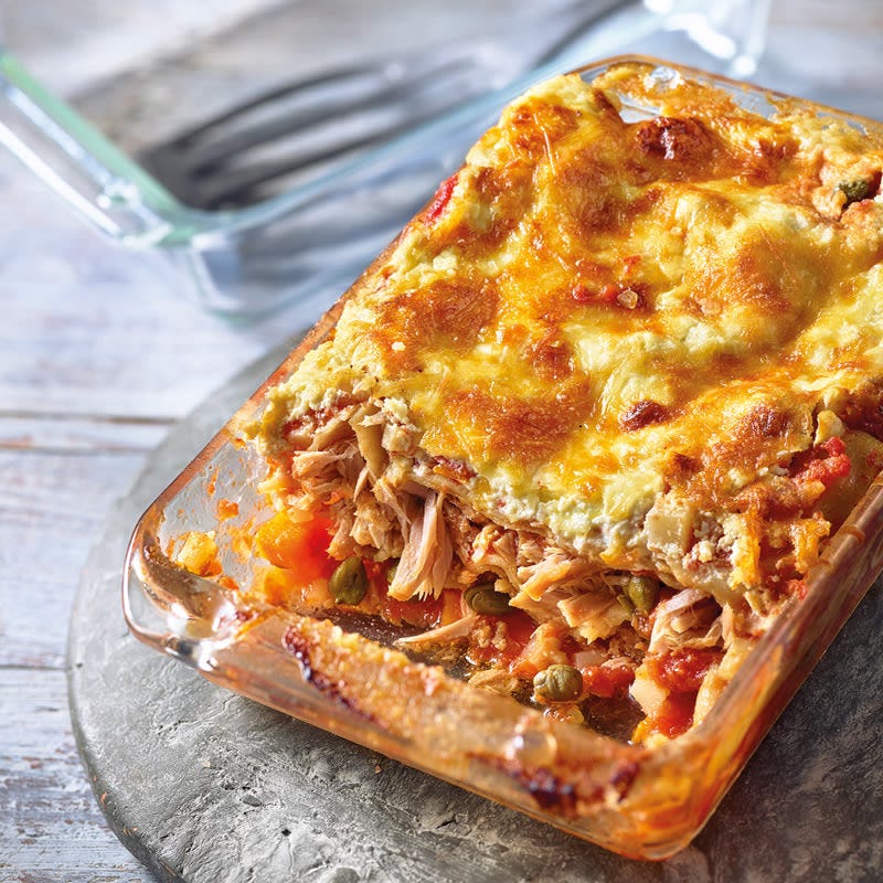 Thunfischlasagne mit Kapern