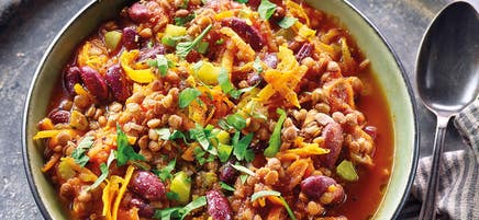 Linsenchili mit Jalapeños