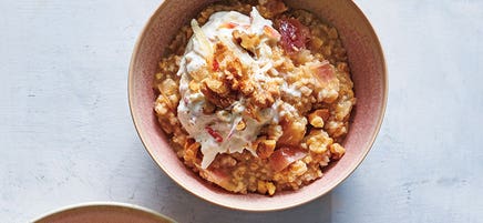 Creamy cinnamon porridge
