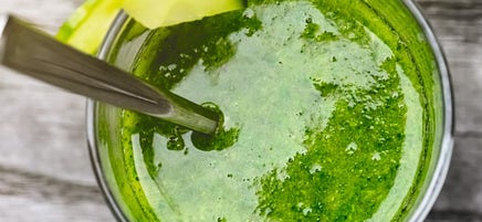 Appel-komkommer smoothie