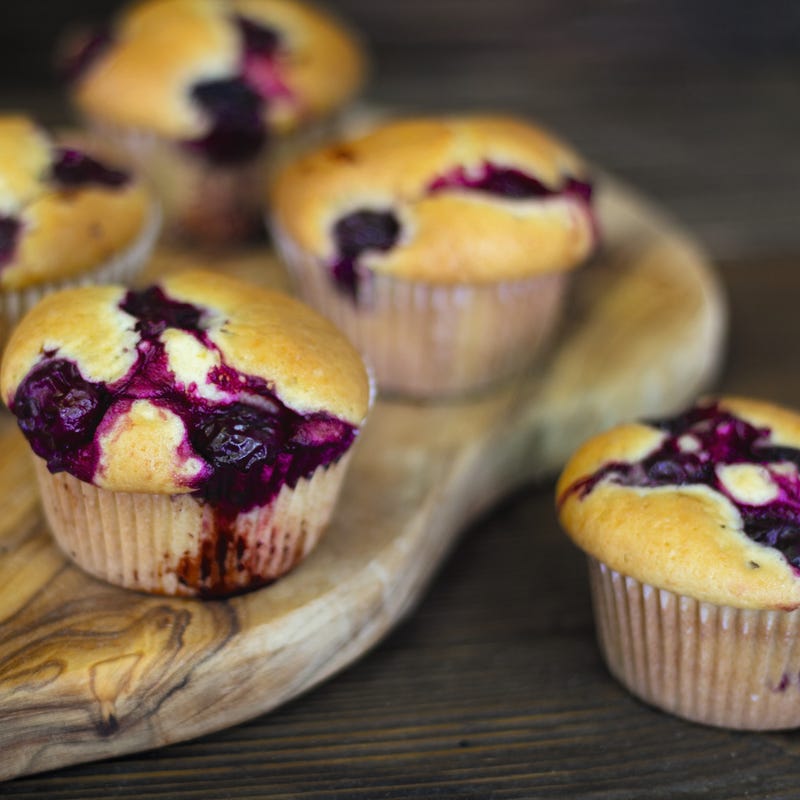 Foto van Kersenmuffins door WW