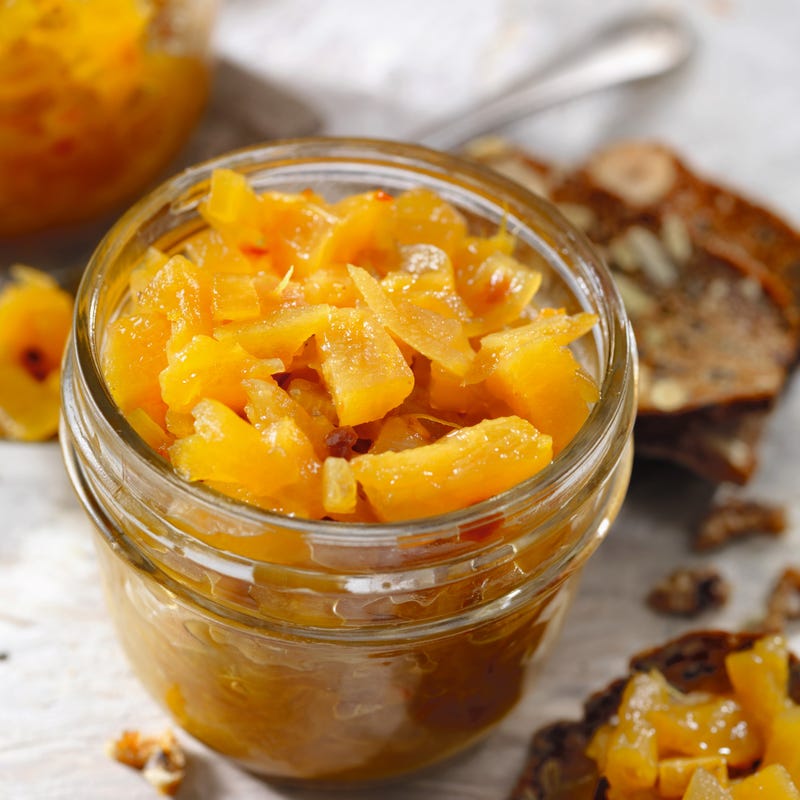 Foto van Sandwiches met ham, kip en mangochutney door WW