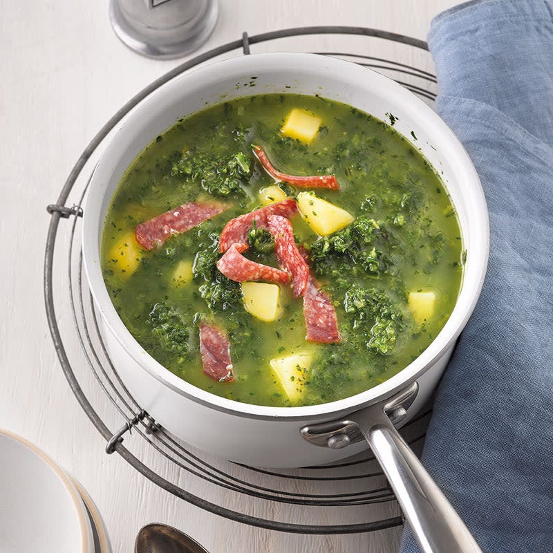 Pikante Grünkohlsuppe